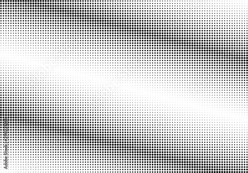 Wallpaper Mural Abstract halftone dotted background. Monochrome pattern with dot and circles.  Vector modern pop art texture for posters, sites, business cards, cover postcards, interior design, labels, stickers. Torontodigital.ca