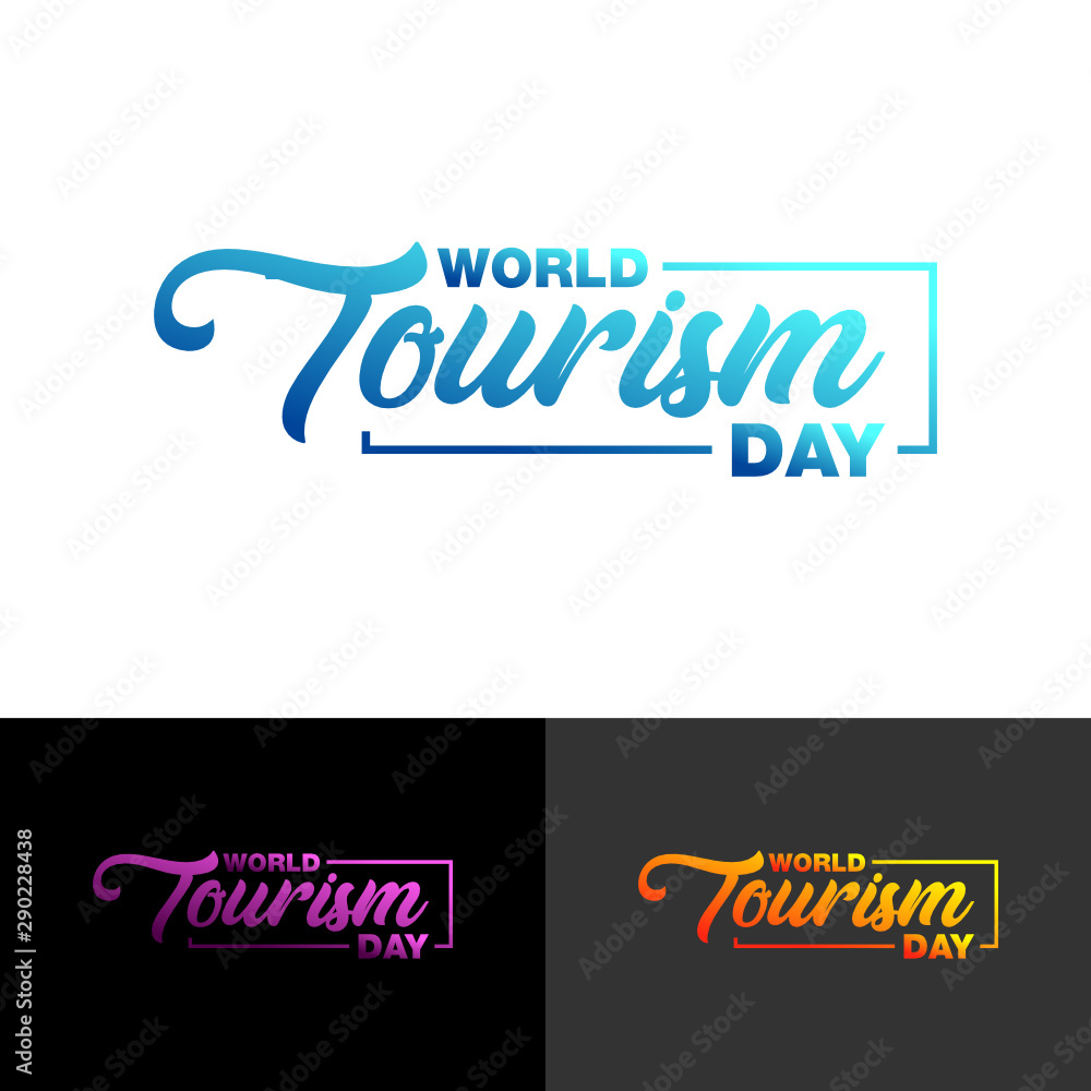 Fototapeta premium world tourism day design vector