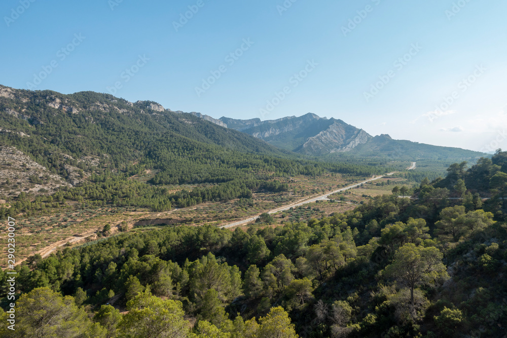 Obraz premium Mountains in the prat de comte de Tarragona