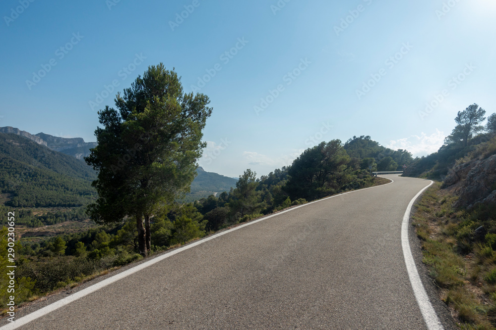 Mountains in the prat de comte de Tarragona Mountains in the prat de comte de Tarragona