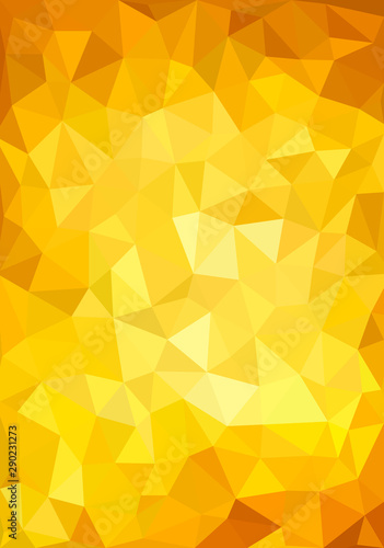 low poly geometric background of colored triangles of different sizes