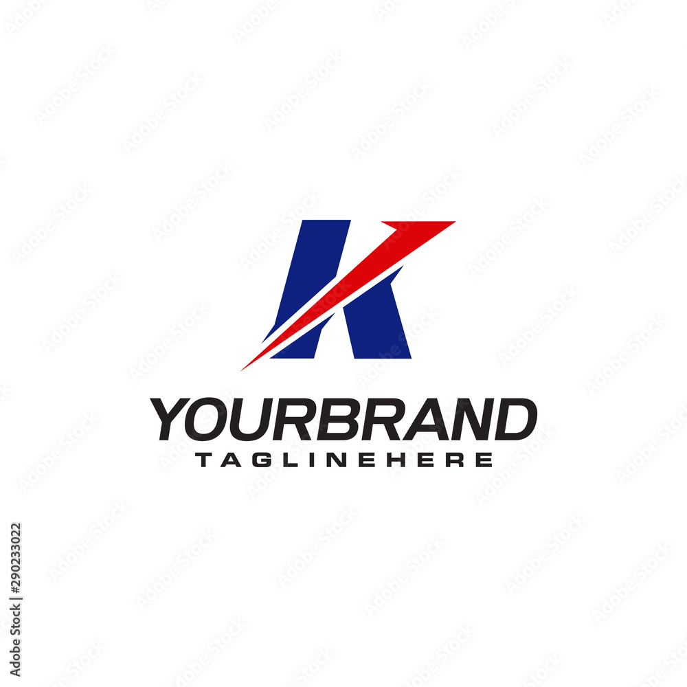 unique logo that forms the letter K matches your company. logo inspiration K unique logo that forms the letter K matches your company. logo inspiration K
