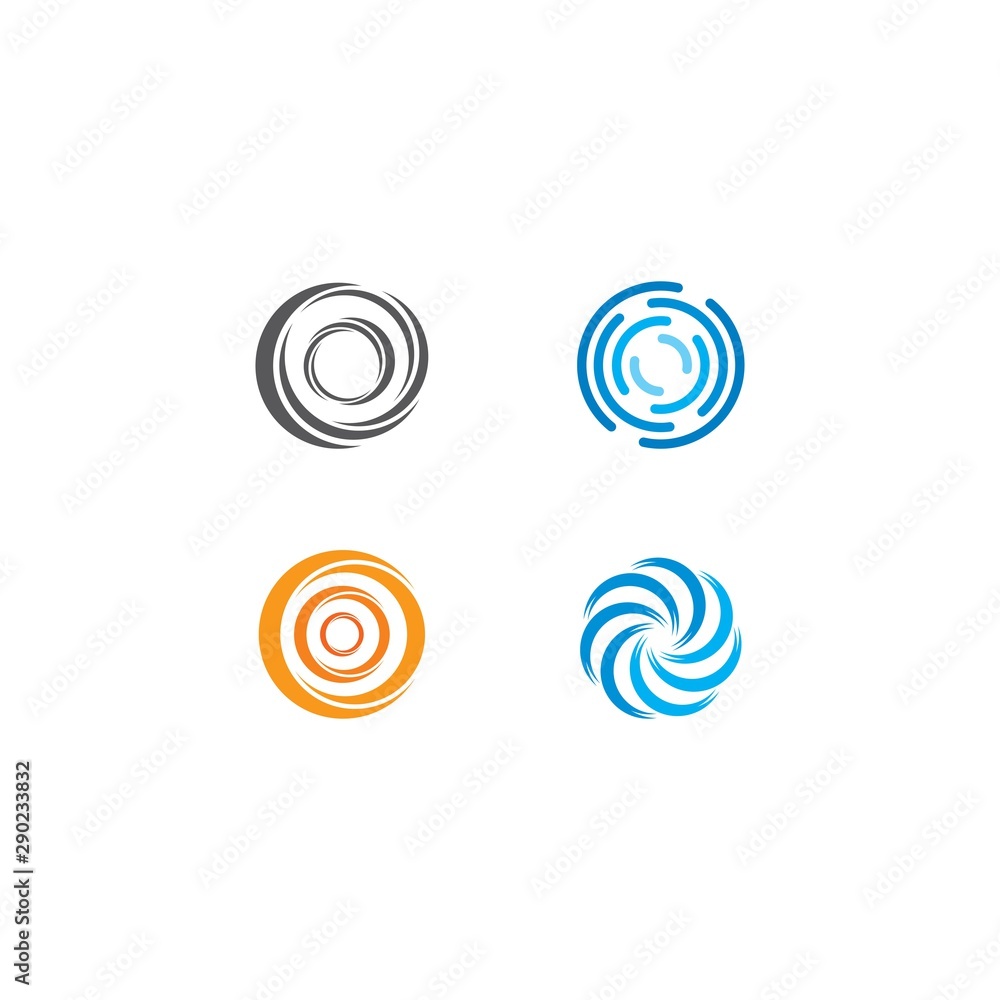 abstract circle logo vector template icon illustration design abstract circle logo vector template icon illustration design