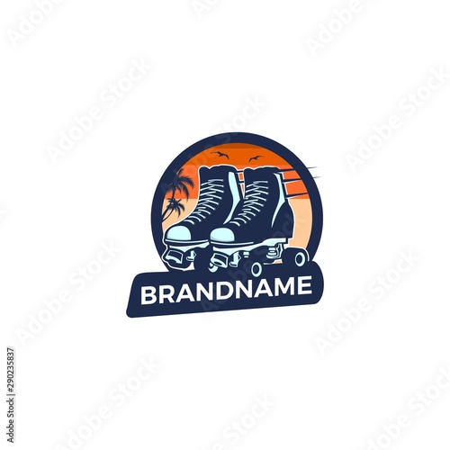 Inline Skate Vintage logo 