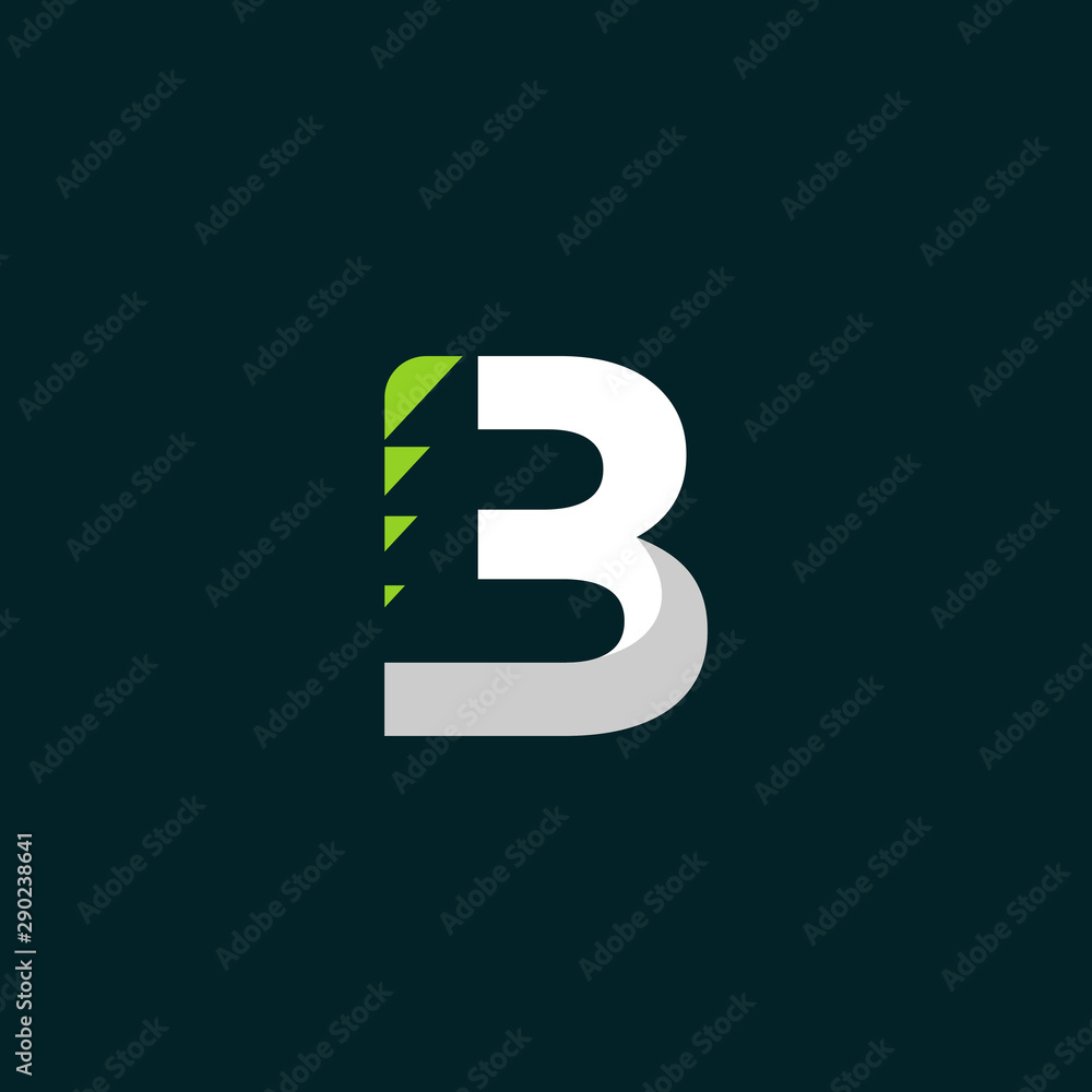 Letter B Monogram Modern Creative Icon Logo Design Template Element Vector Illustration Letter B Monogram Modern Creative Icon Logo Design Template Element Vector Illustration