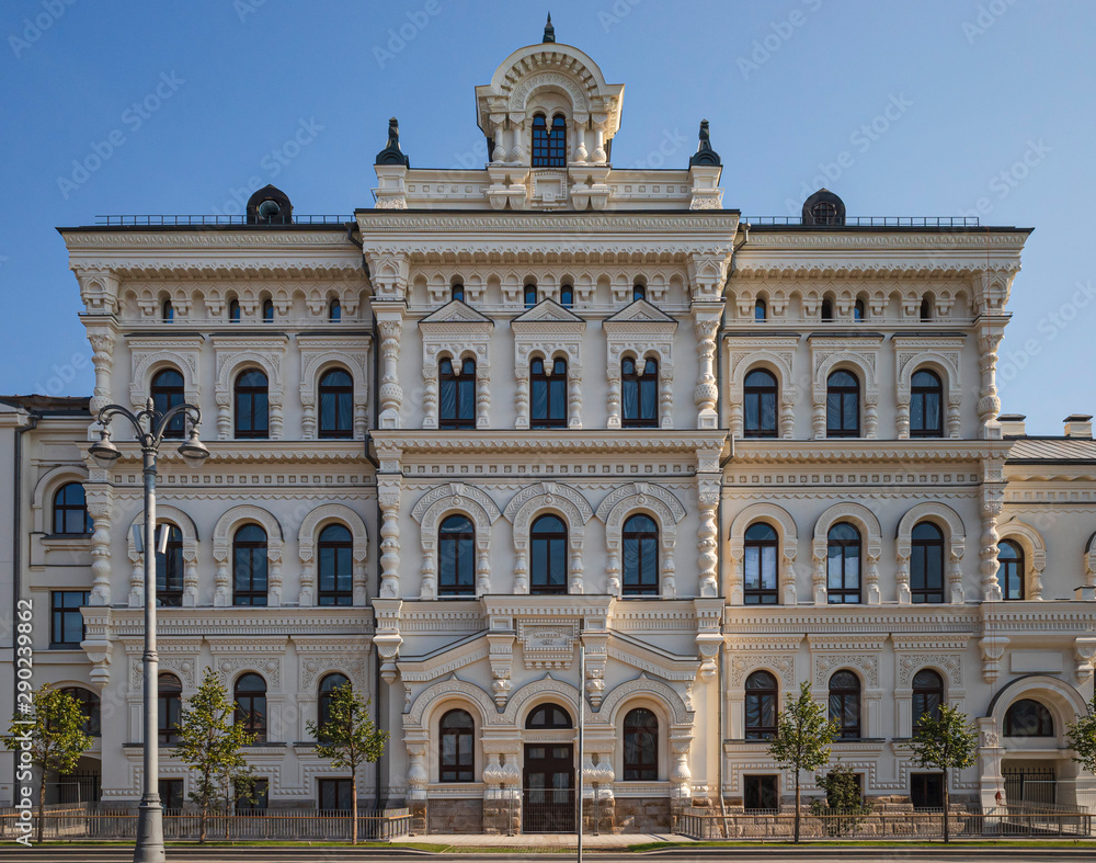 The building of the Polytechnic Museum in Moscow after restoration