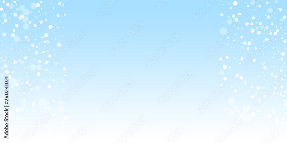 Magic stars random Christmas background. Subtle fl Magic stars random Christmas background. Subtle fl