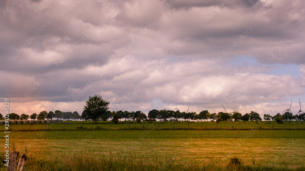 Naklejka premium Vor dem Sturm