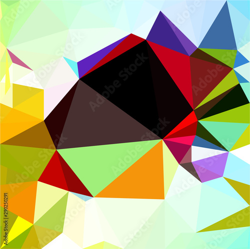 triangle pattern Background Vector Illustration