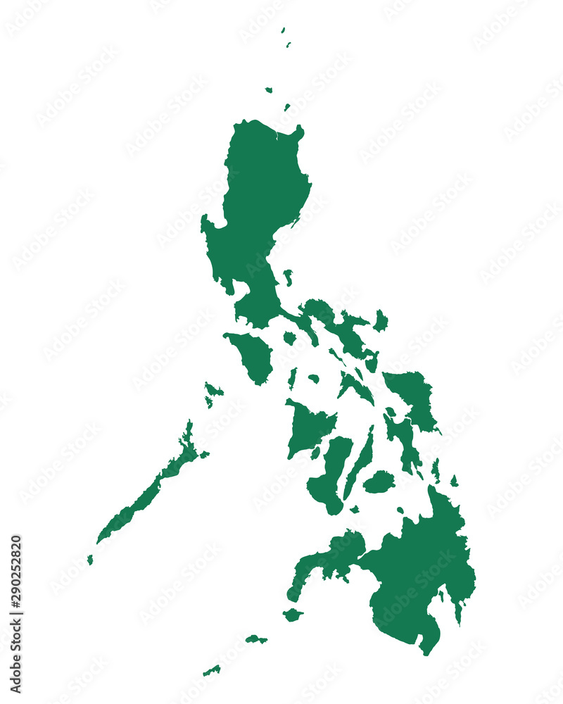Karte der Philippinen Karte der Philippinen