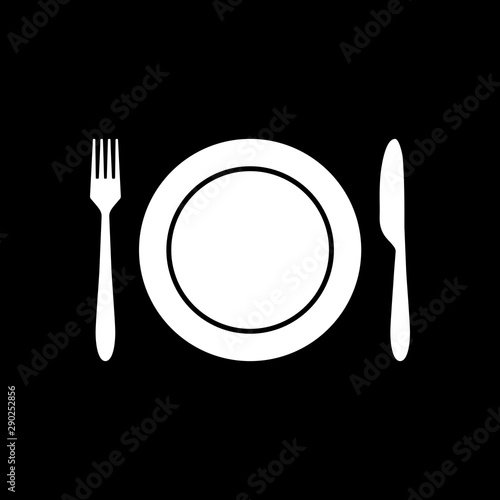 Besteck und Hintergrund