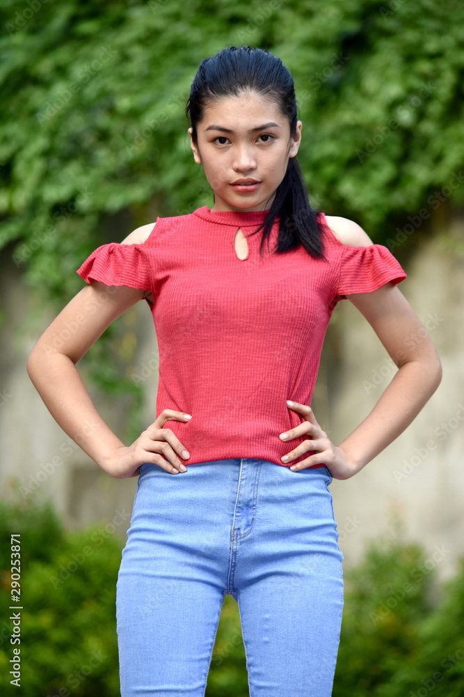 An A Confident Filipina Person An A Confident Filipina Person