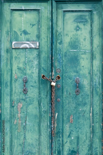 Old locked door © Paul Maguire