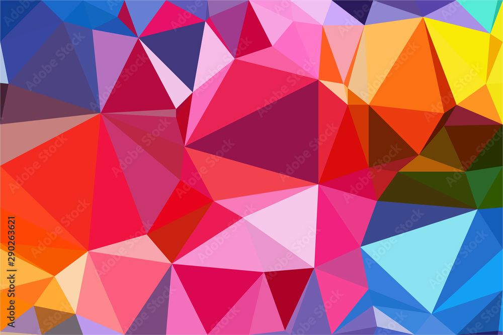 Polygon background illustration vector design Polygon background illustration vector design