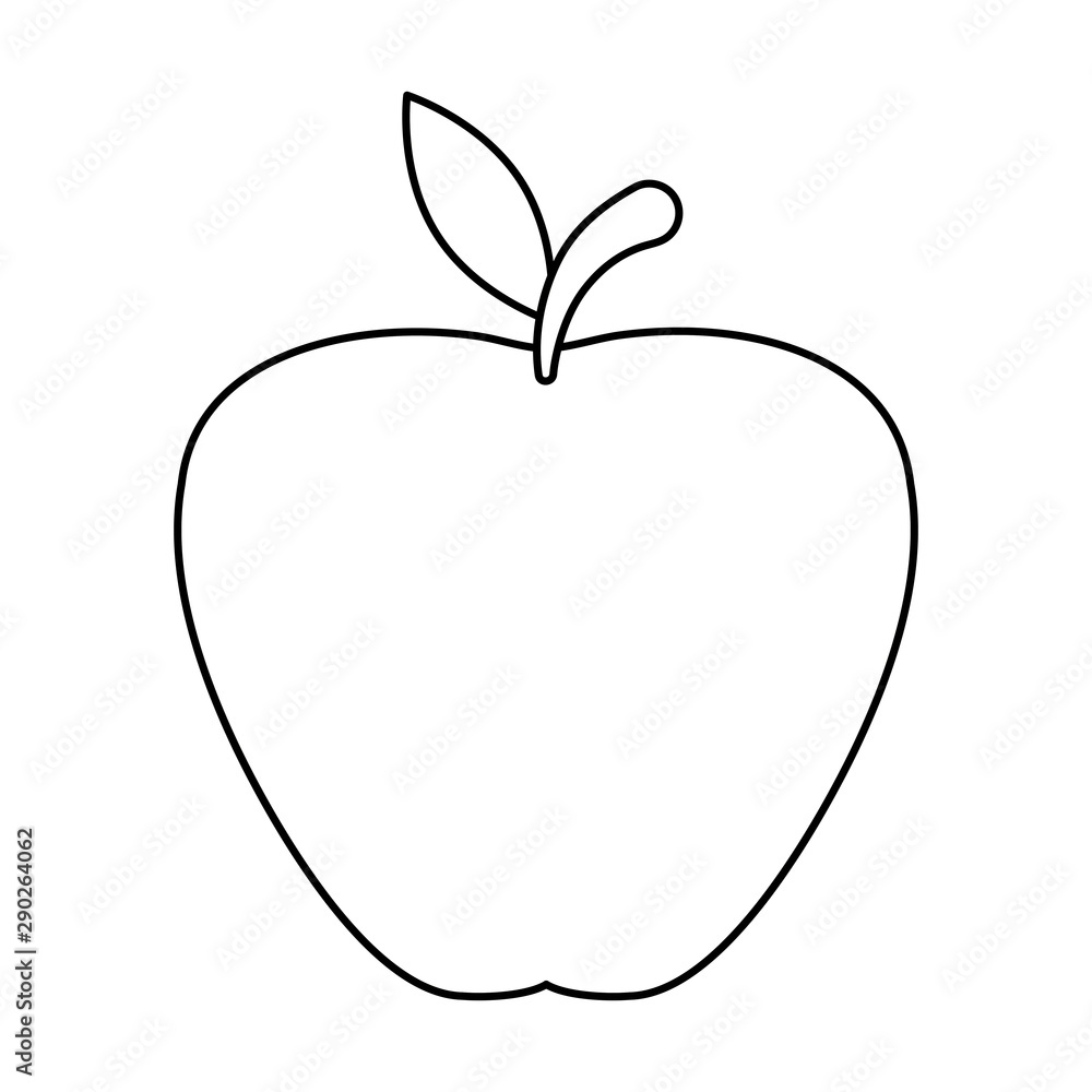 Isolated apple fruit vector design Isolated apple fruit vector design