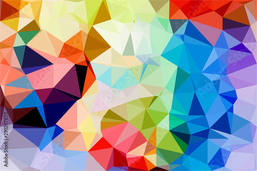 Polygon background illustration vector design