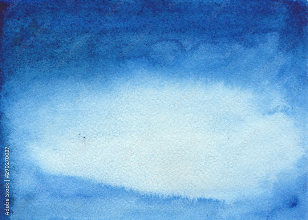 Watercolor night dark blue sky background Watercolor night dark blue sky background