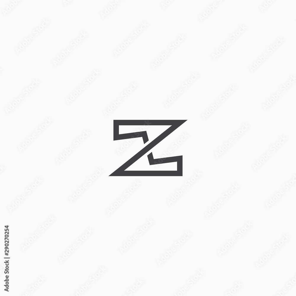 Letter Z Abstract Logo Icon Design Template Vector. Letter Z Abstract Logo Icon Design Template Vector.