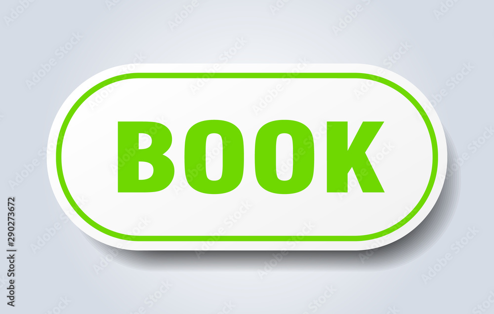 book sign. book rounded green sticker. book book sign. book rounded green sticker. book