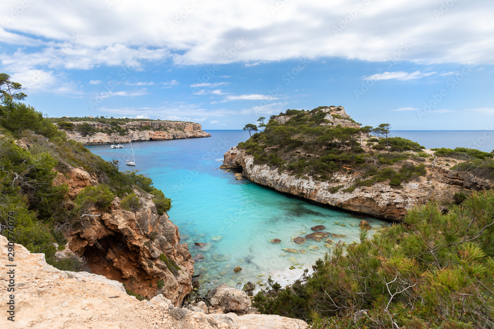 Cala S'Almonia Beach | Cala Llombards | Cala del Moro | Mallorca | Spanien