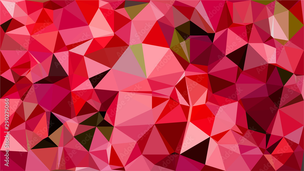 Obraz premium Polygon background illustration vector design