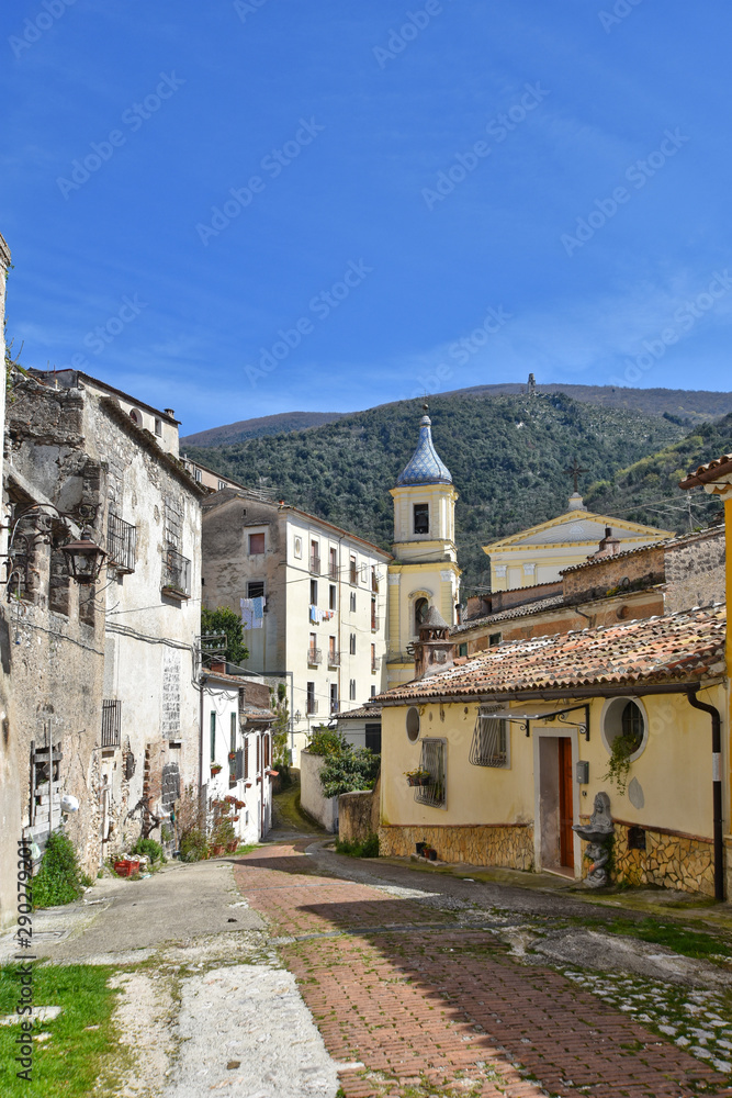 A small town in the Matese region of the province of Caserta, Italy
