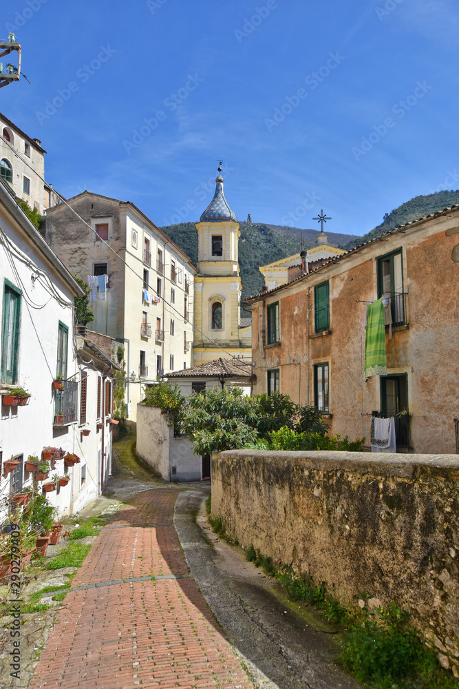 A small town in the Matese region of the province of Caserta, Italy