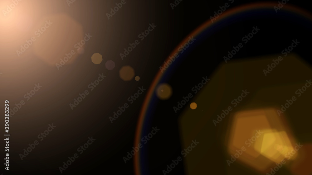Isolated orange, yellow light rays animation. Shine or sun effect on black  screen with bokeh. Dust, dirty lens effect, glitter, shiny, bright, flare  footage with alpha channel. Stock Photo | Adobe Stock
