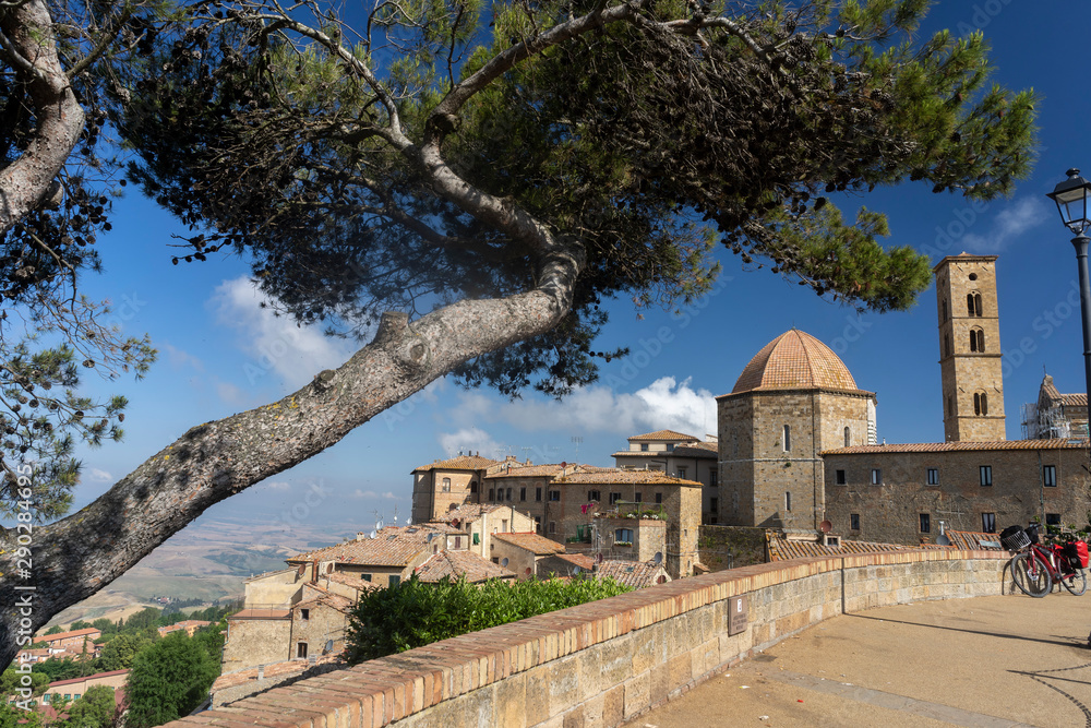 Panoramic view of Volterra, Tuscany Panoramic view of Volterra, Tuscany