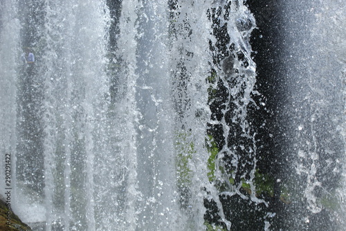 Spruzzo d'acqua di fontana