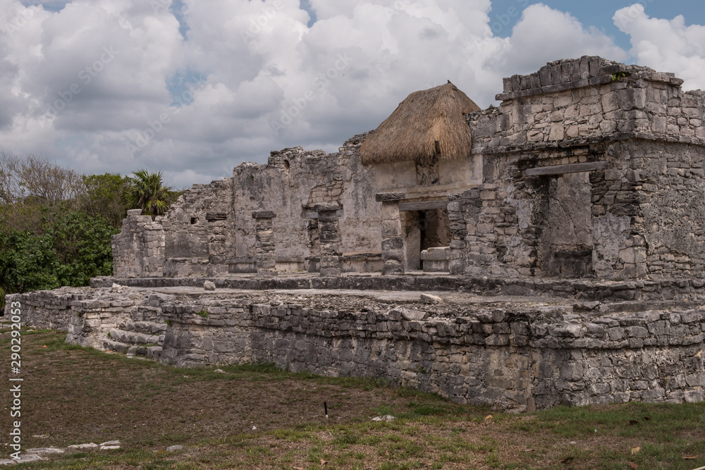 Ruinas arqueológicas Mayas en Tulum Mexico