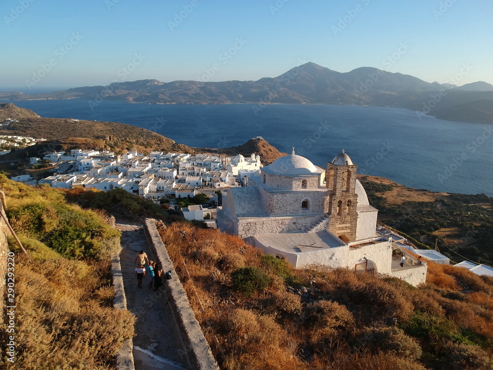 Milos Plaka Cyclades Grèce
