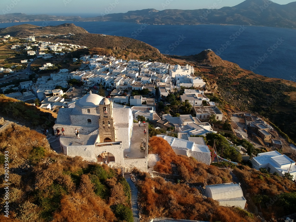 Milos Plaka Cyclades Grèce