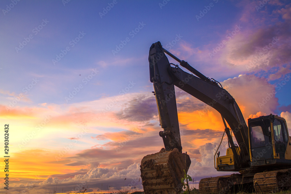 Fototapeta premium sunset on the beach