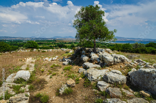 Ruins of Teos ancient city. Sigacik, Seferihisar, Izmir, Turkey. Located 80km north of Kusadasi and 60km south west of Izmir. photo