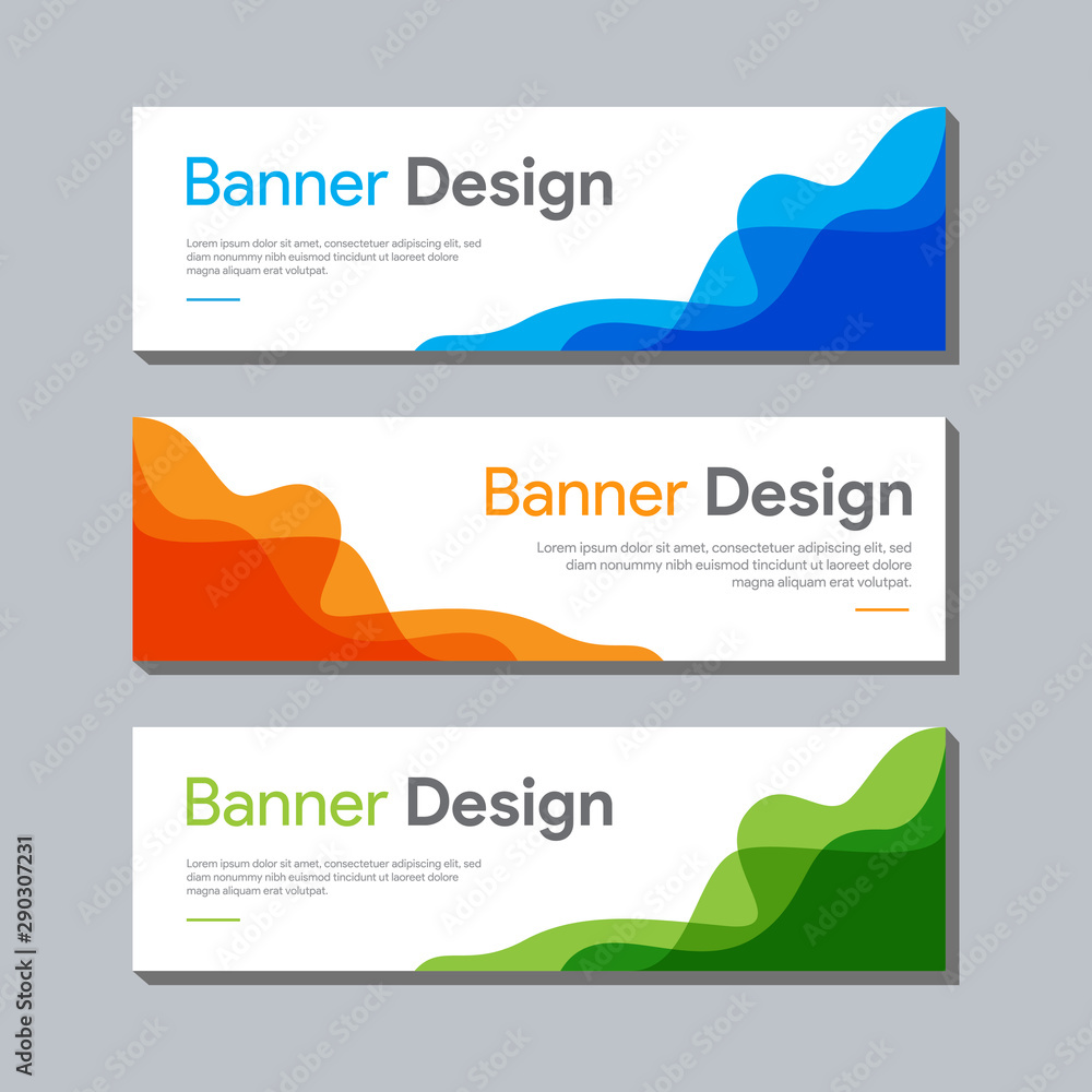 New Modern Abstract Banner Design, Abstract Templates Design, Business Banner  Background Design vector eps 10 . new concept 2022 Stock Vector | Adobe  Stock