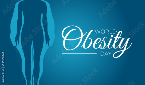 World Obesity Day Background Illustration