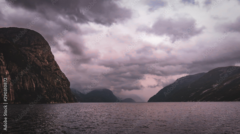 Stormy Fjord