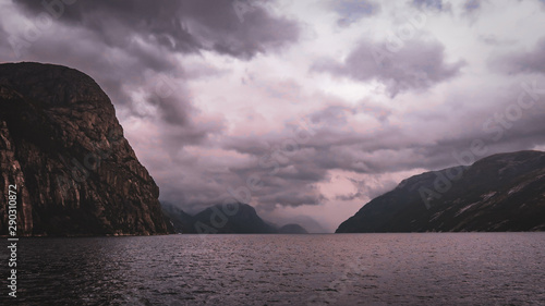 Stormy Fjord © Robert