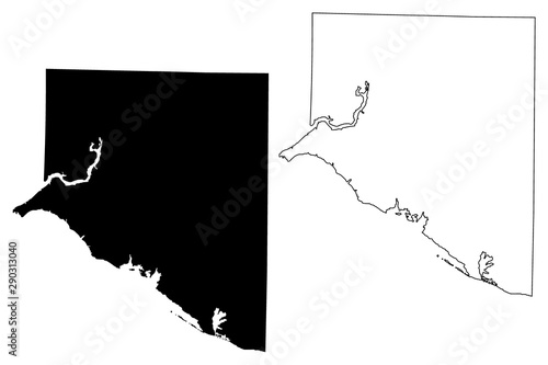 Limestone County, Alabama (Counties in Alabama, United States of America,USA, U.S., US) map vector illustration, scribble sketch Limestone map