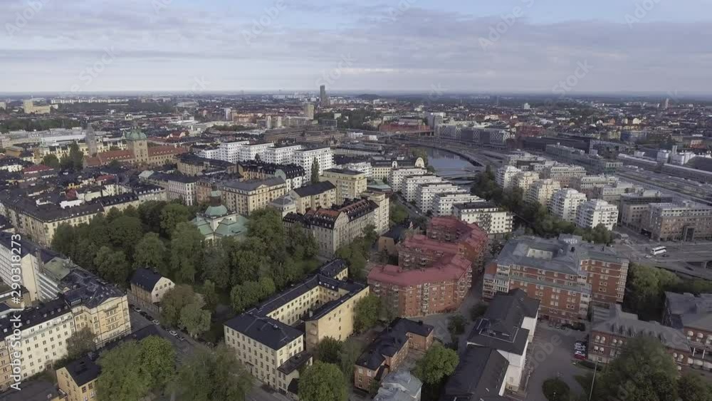 View of Stockholm Sweden early morning View of Stockholm Sweden early morning