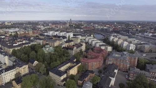 Wallpaper Mural View of Stockholm Sweden early morning Torontodigital.ca