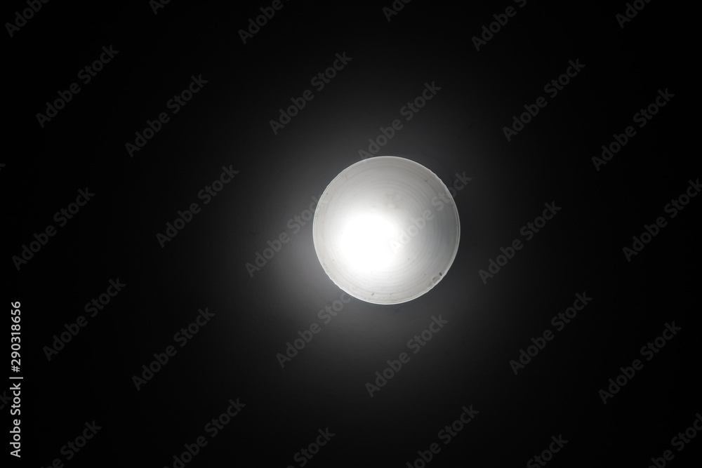 Stair Light On The Ceiling which is look like moon. Stair Light On The Ceiling which is look like moon.