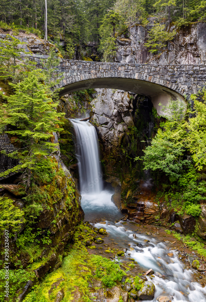 Christine Falls, Mt. Rainier National Park Christine Falls, Mt. Rainier National Park