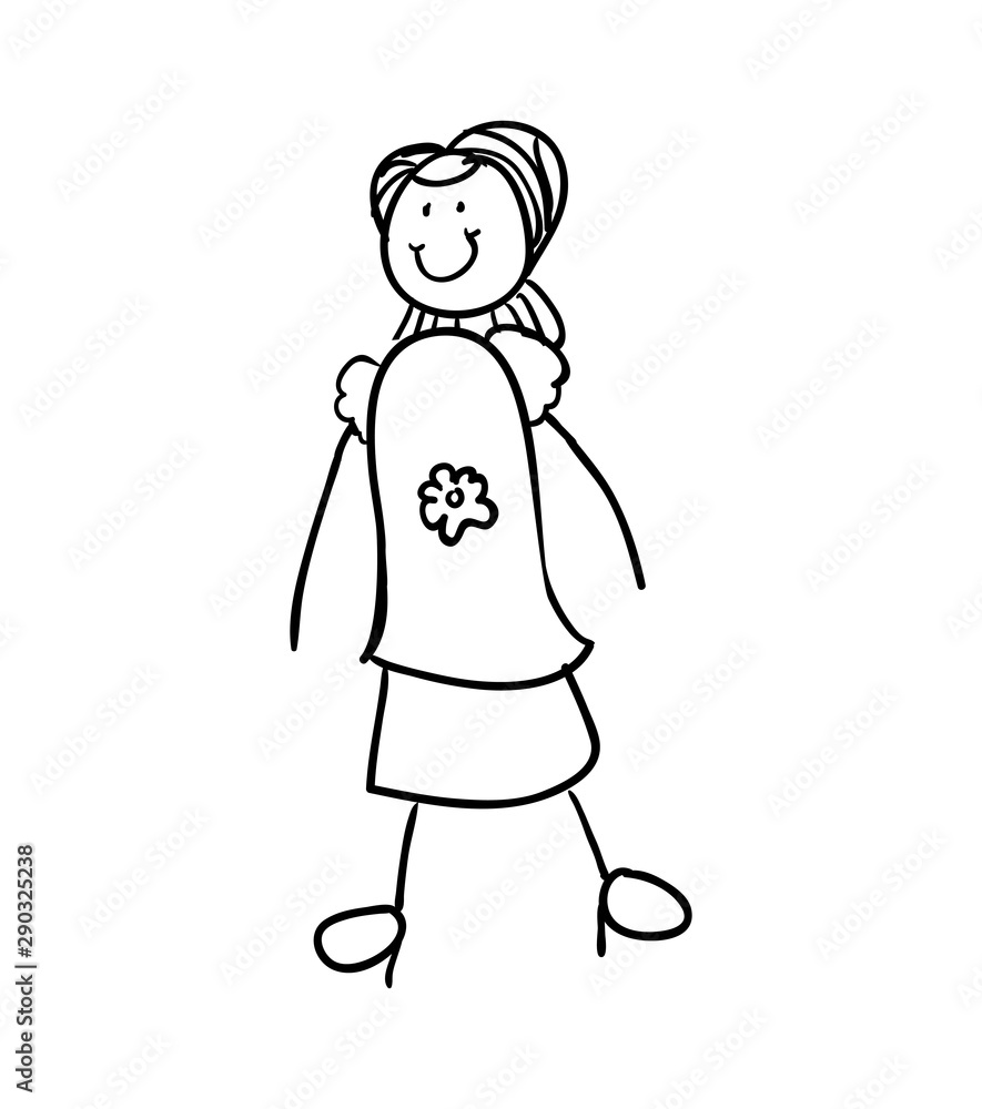 beautiful woman avatar character vector illustration beautiful woman avatar character vector illustration