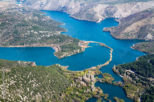 Cikola and Krka rivers in Krka National Park, Croatia