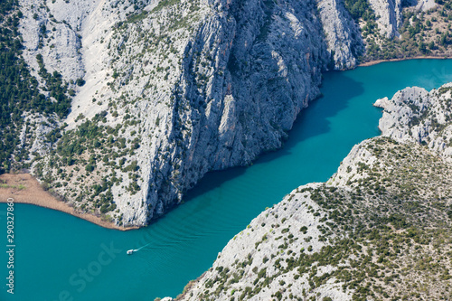 Fototapeta Naklejka Na Ścianę i Meble -  The canyon in Krka National Park, Croatia