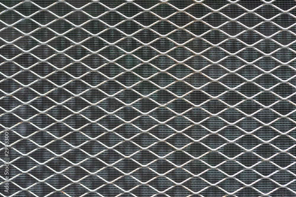 Fototapeta premium Real wire mesh fence texture and background.
