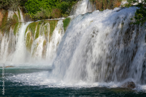 Skradinski buk waterfall in Krka National Park, Croatia