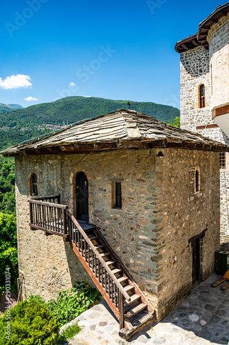 Area of Bigorski Monastery near Rostusha in North Macedonia photo